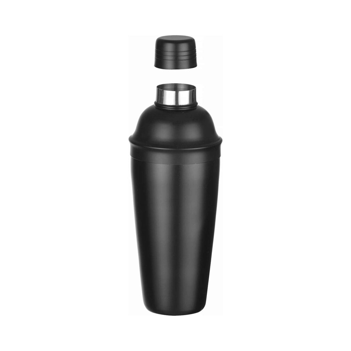 Shaker Cobbler 3 parti, Bar up, Negru, ø85x(H)240mm