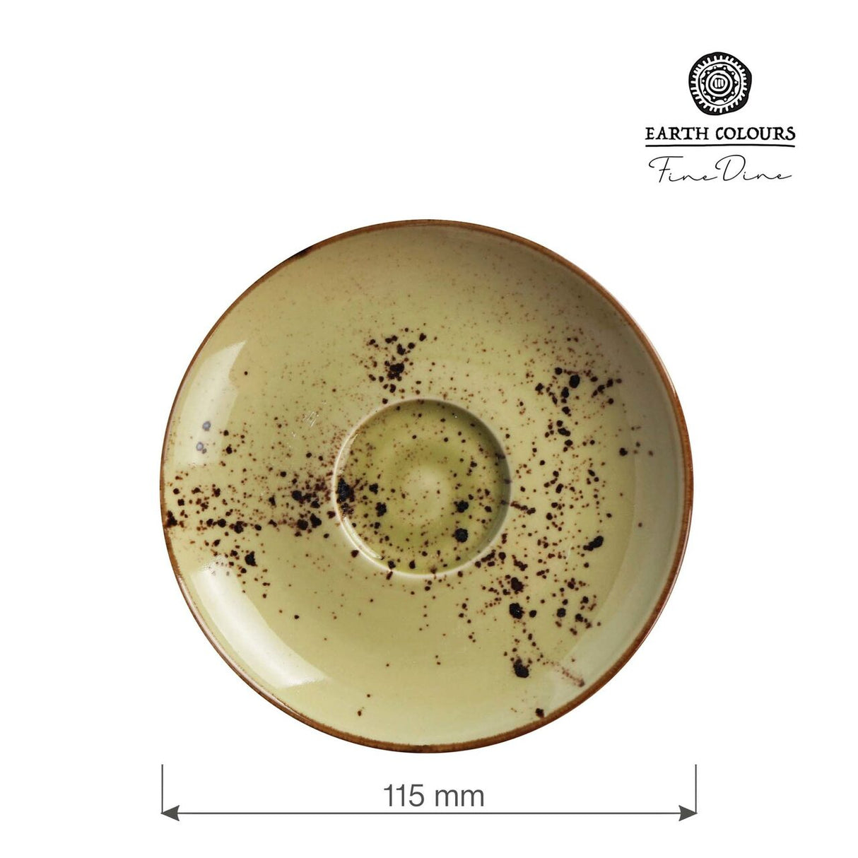 Farfurie espresso Olive 115 mm Fine Dine