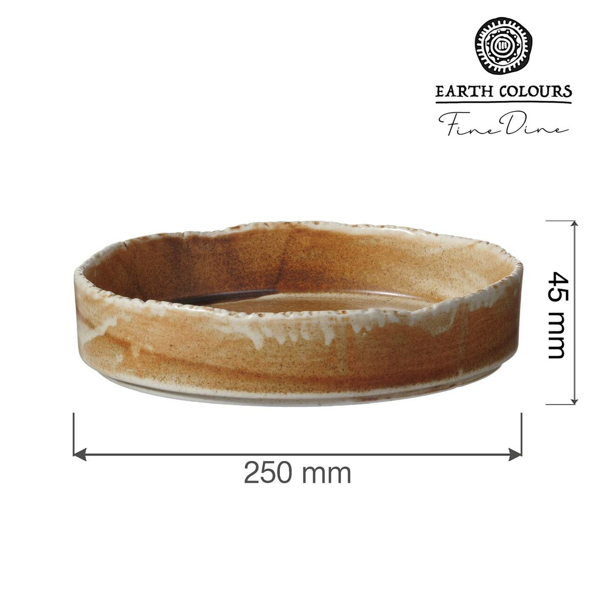 Farfurie Constancy cu margine înaltă, 250 mm Fine Dine