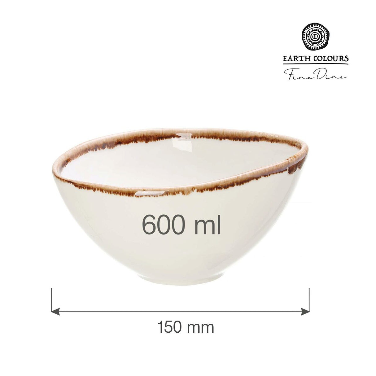 Bol Vanilla,150 mm, 500 ml Fine DIne