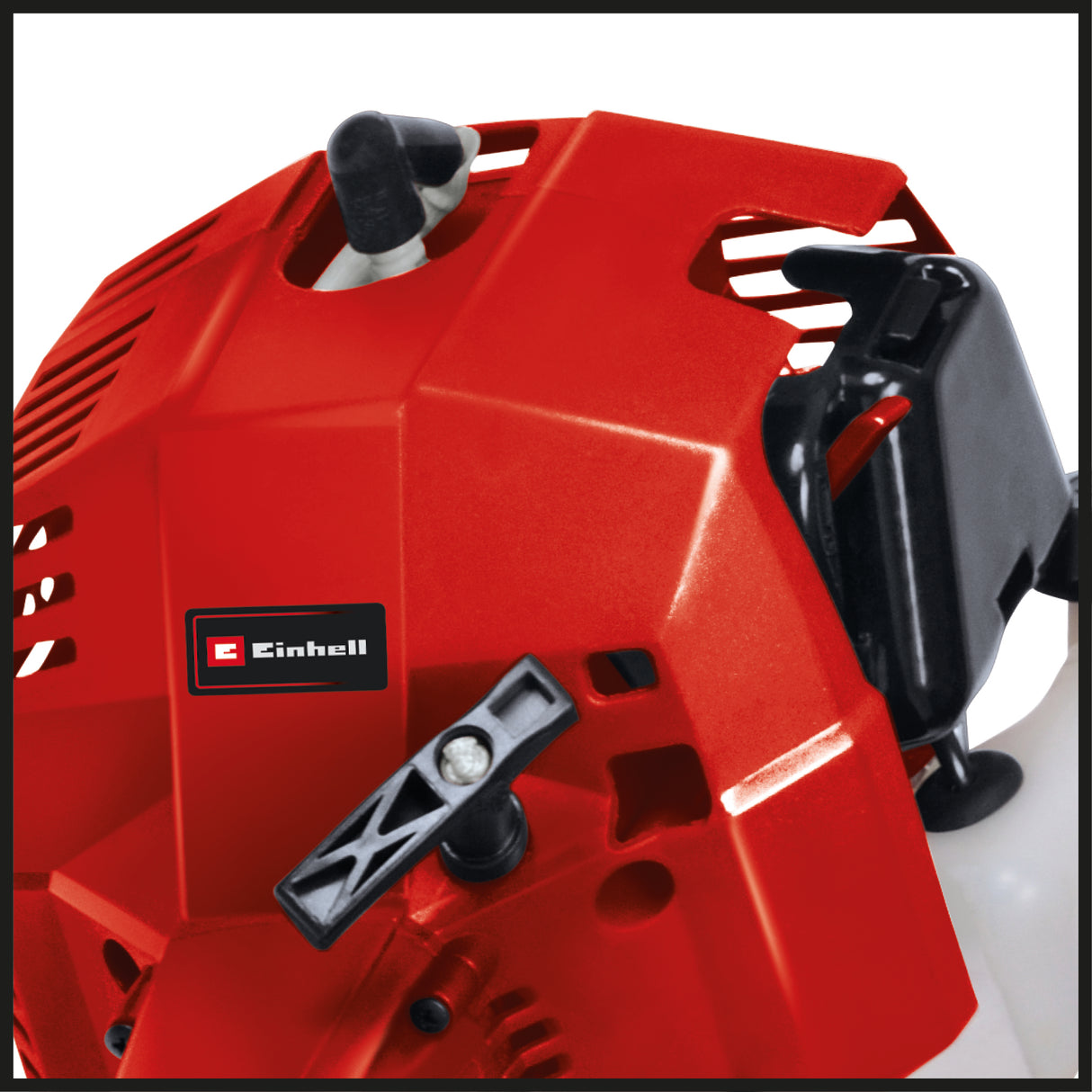 Einhell GC-PT 2538/1 I AS benzinmotoros bozótvágó (0,6 kW, 2 ütemű motor alacsony rezgéssel, osztott tengely, dupla huzaldob, gyorsindítás az automatikus önfelszívó rendszernek + fojtószelepnek köszönhetően)