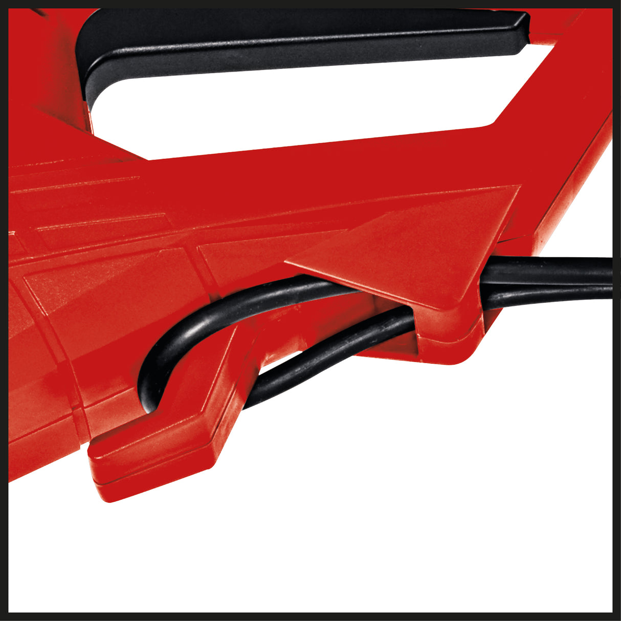 Einhell GH-EH 4245 elektromos sövényvágó, 420 W, vágási hossz 450 mm, vágási átmérő 12 mm, fém hajtómű, alumínium késvédő, kézvédők.