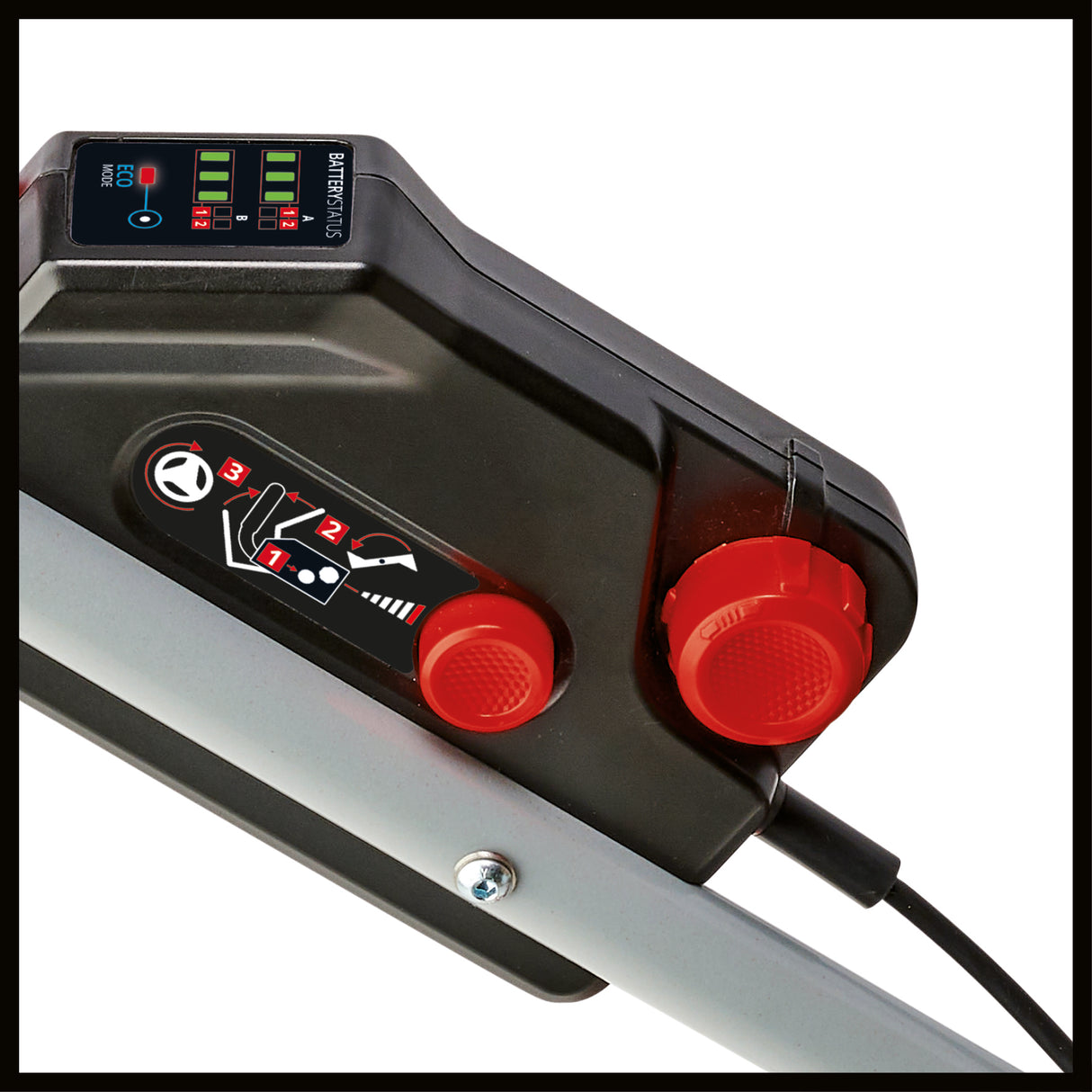 Einhell GP-CM 36/52 S Li BL Kit Power X-Change akkus fűnyíró (36 V, 52 cm vágási szélesség, akár 1200 m², kefe nélküli motor, 65 literes fűgyűjtő, összkerékhajtás, 4x 5.2 Ah akkumulátorral + 2x dupla töltővel)