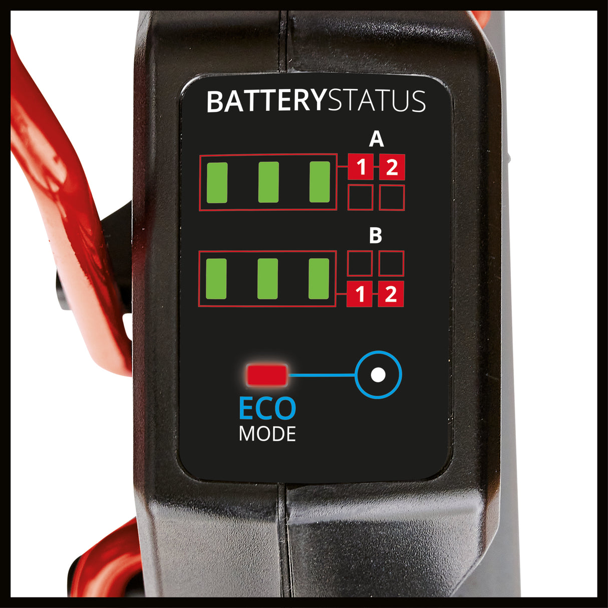 Einhell GP-CM 36/52 S Li BL Kit Power X-Change akkus fűnyíró (36 V, 52 cm vágási szélesség, akár 1200 m², kefe nélküli motor, 65 literes fűgyűjtő, összkerékhajtás, 4x 5.2 Ah akkumulátorral + 2x dupla töltővel)