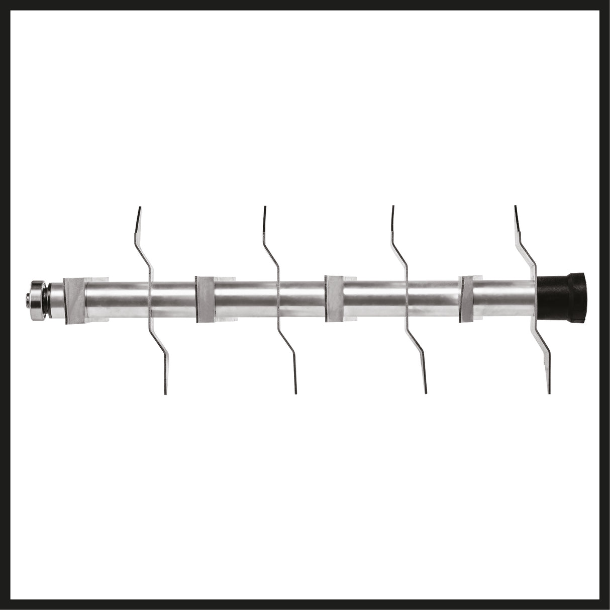 Scarificator electric Einhell GC-ES 1231/1 (1200 W, pentru peluze de pana la 300 m², ax montat pe rulmenti + 8 lame duble, adancime de scarificare cu 3 niveluri + pozitie de transport