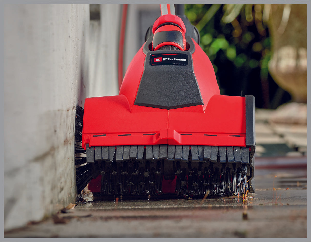 Perie originala Einhell MEDIUM pentru piatra, accesoriu potrivit pentru peria de suprafata pe acumulator Einhell PICOBELLA 18/215, perie de nailon pentru piatra, latime 215 mm