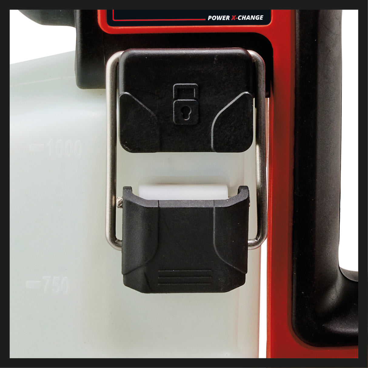 Einhell GE-WS 18/10 Li-Solo Power X-Change akkus elektromos permetező (18 V, automata szivattyú, 1 literes tartály skálával, állítható sárgaréz fúvóka, akkumulátor nélkül)