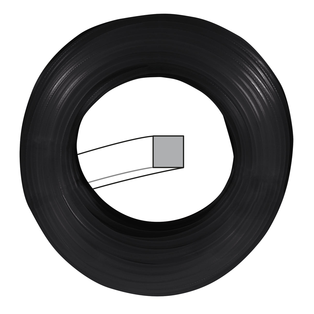 Eredeti Einhell Super Cut Line 2.4 pótdamil fűnyírókhoz és bozótvágókhoz, négyszögletes damil, vastagsága 2,4 mm, hossza 15 m, éles szélek az optimális vágásért