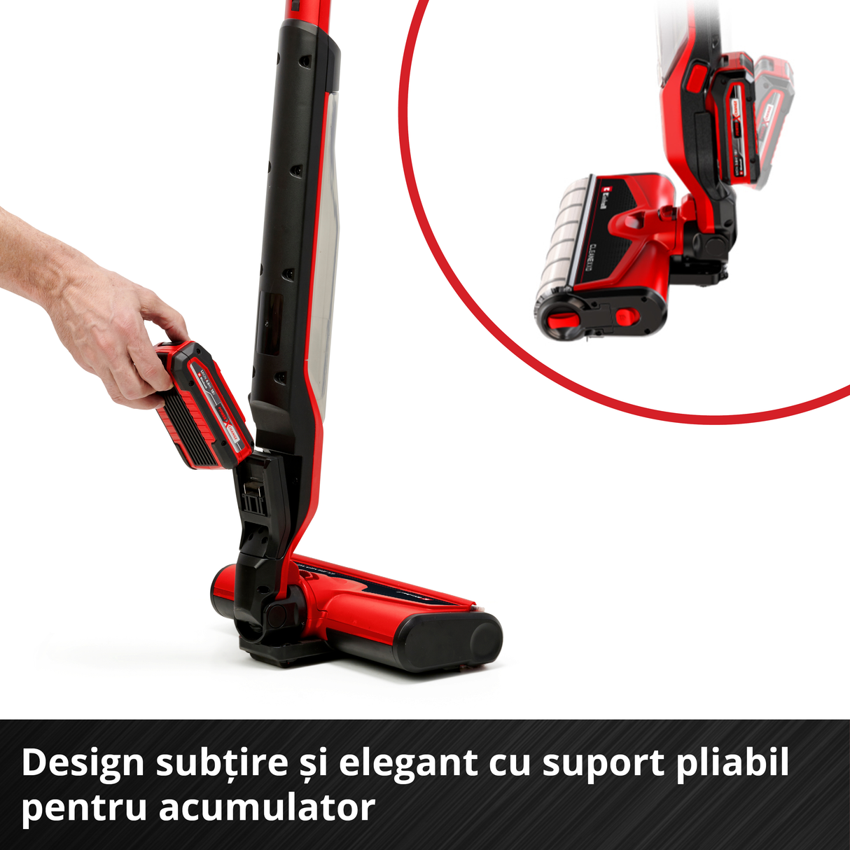 Einhell CLEANEXXO Power X-Change akkus keménypadló-súroló (18 V, kefehenger 290 mm, BOOST üzemmód, öntisztító funkció, állítható vízellátás, akkumulátor nélkül)