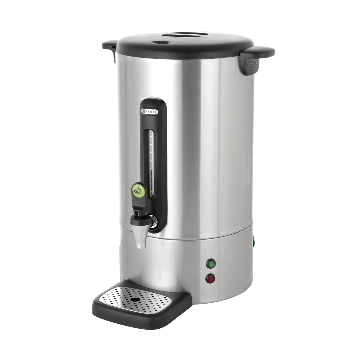 Percolator pentru bauturi fierbinti 13 litri, inox, termostat 0-100 gr C, 1650 W, Concept Line Hendi, 357x380x(h)502 mm