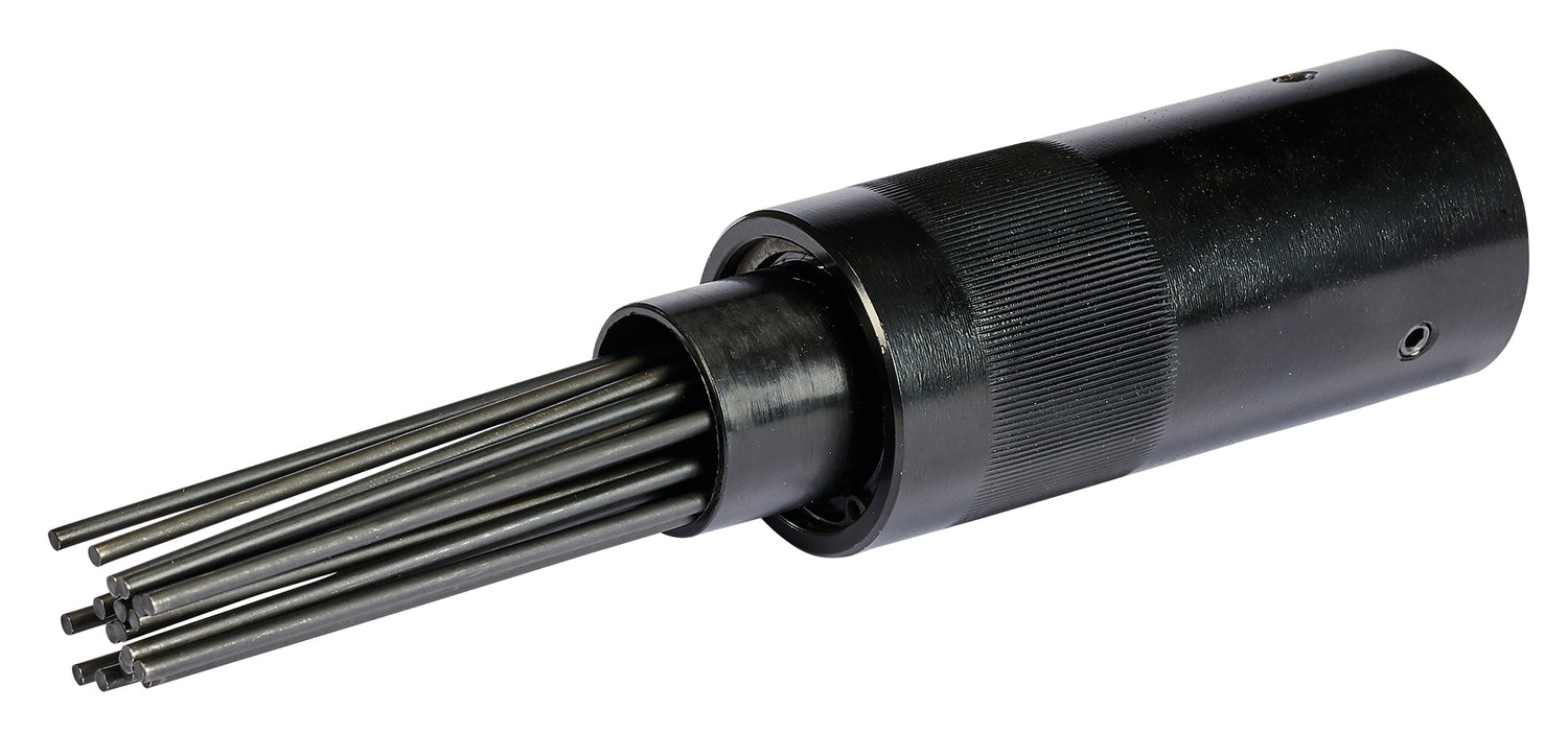 Accesoriu original Einhell pentru curatator cu ace (accesoriu pentru compresor, potrivit pentru ciocanul dalta cu aer comprimat Einhell TC-PC 45 (set) ace metalice robuste pentru indepartarea ruginii)