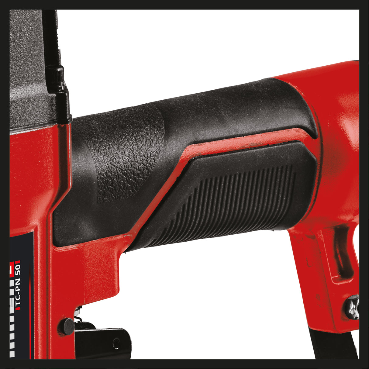 Capsator pneumatic Einhell TC-PN 50, capsator si cuie combinate 2 in 1, varf de siguranta, incl. 1.500 de capse si 2.000 de cuie, recipient de ulei (fara ulei), niplu de dozare, geanta de transport