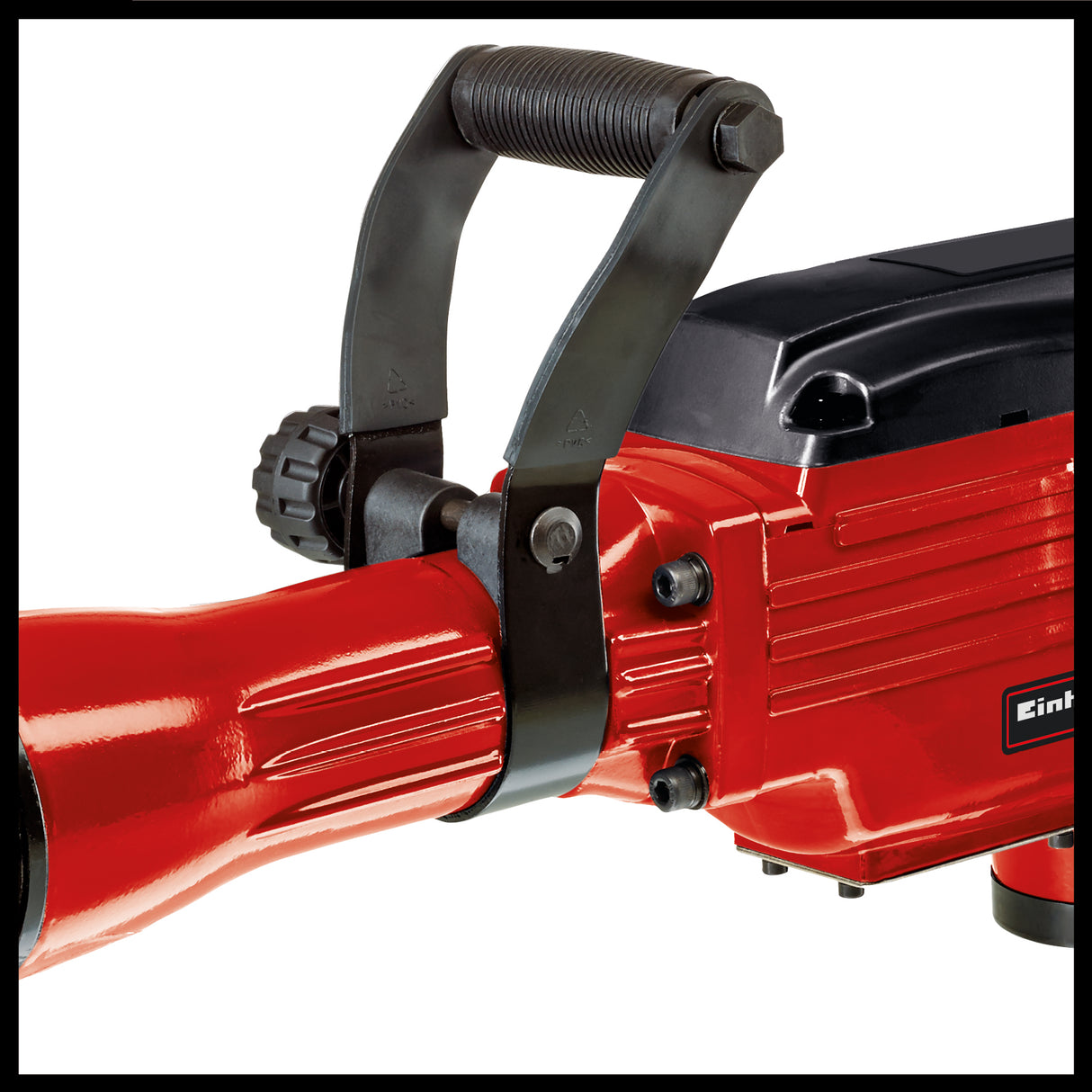 Ciocan demolator Einhell TC-DH 43 (1.600 W, 43 J, o singura cursa, adaptor robust pentru scule SDS-hex, maner suplimentar reglabil la 180°, incl. dalti ascutite si plate, geanta