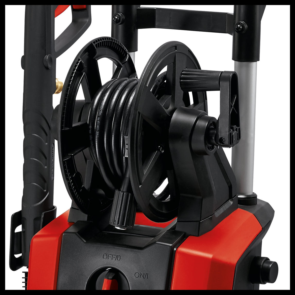 Einhell TE-HP 140 nagynyomású tisztító/mosó (1900 W, max. 140 bar, moduláris gyorscsatlakozó rendszer, magasnyomású tömlővel, pisztollyal, lándzsával, különféle fúvókákkal, kefével, mosótartállyal együtt)