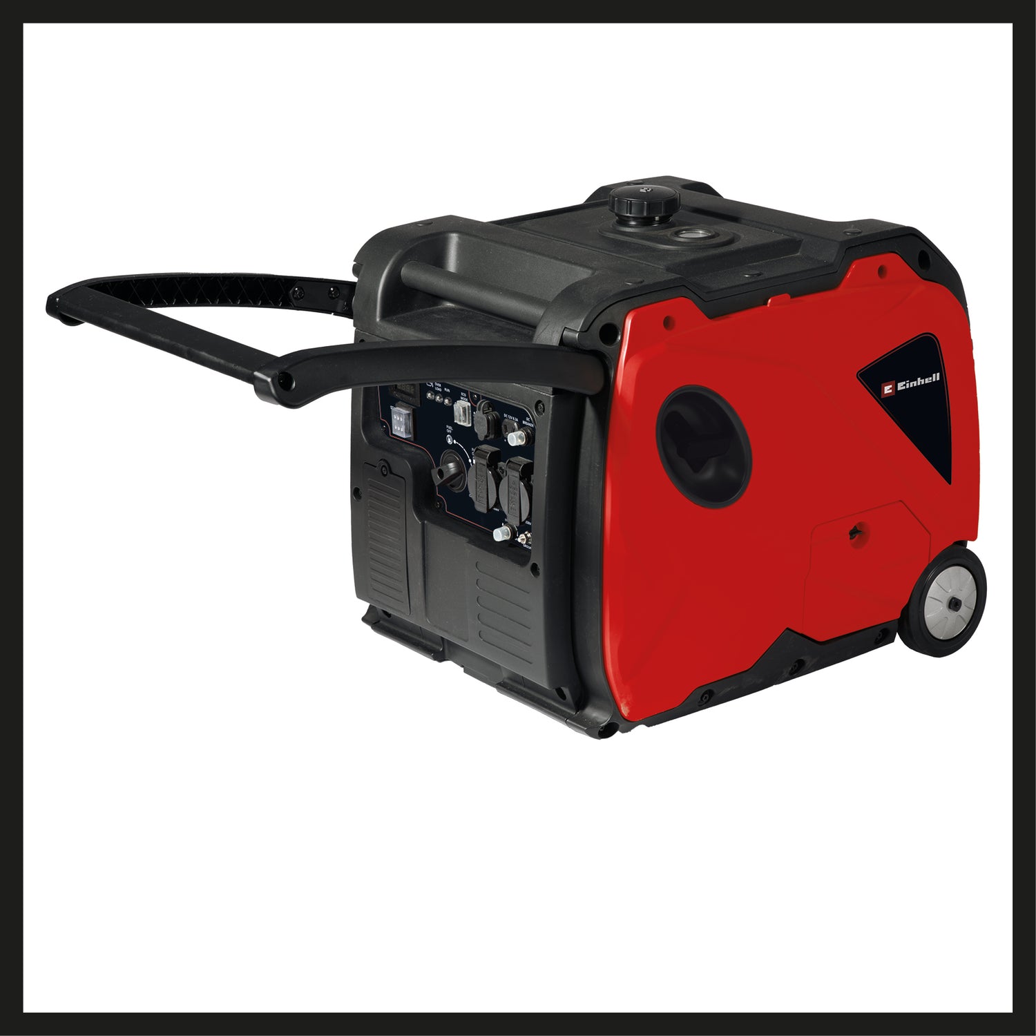 Einhell áramfejlesztő, benzinmotoros TE-IG 3500, max. 3300 W, 8,3 l-es tartály, inverter, folyamatos teljesítmény 3200 W, 4 ütemű motor, 2x 230 V, 2x USB port, 1x 12 V, olajhiány elleni védelem