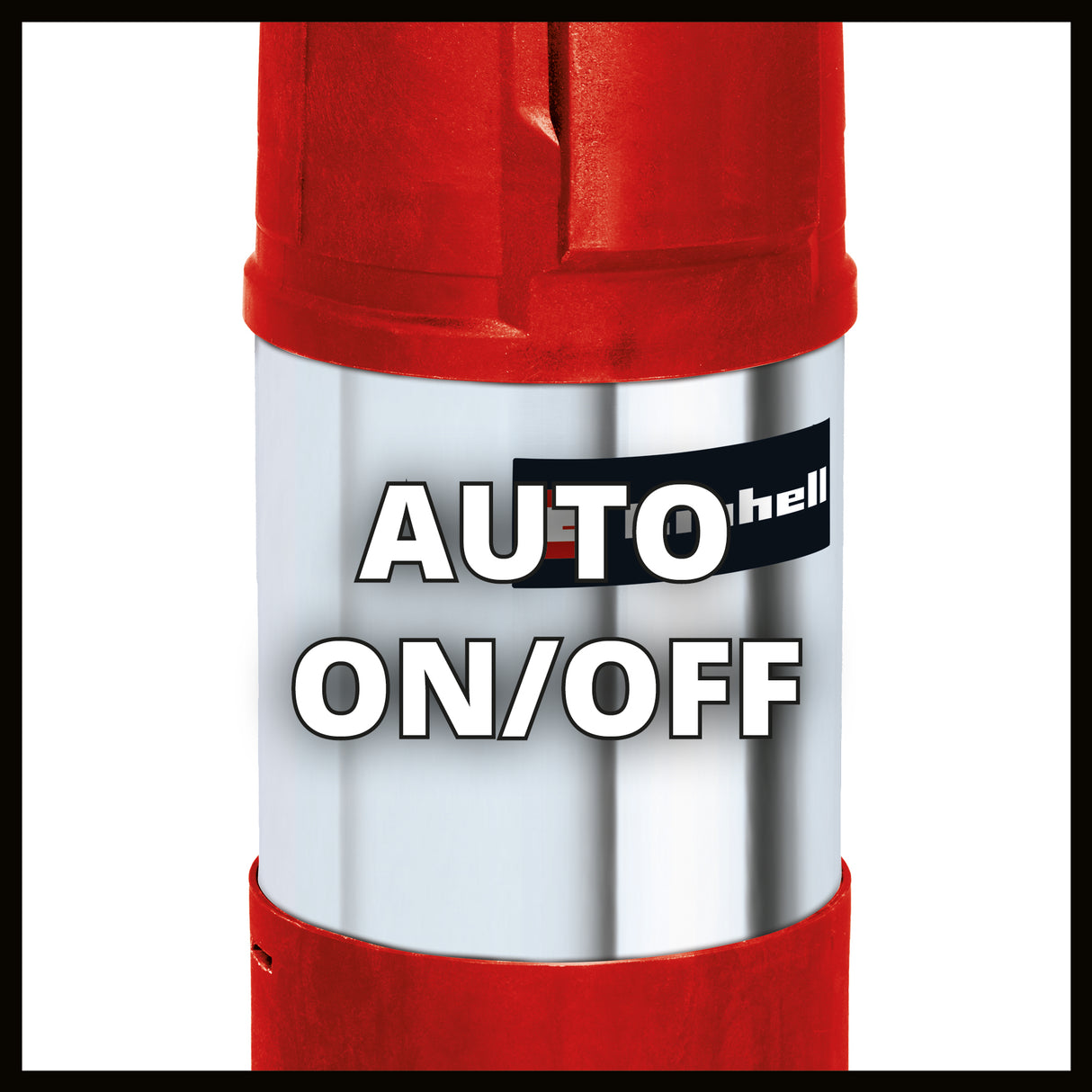 Einhell GE-PP 1100 NA merülő-nyomásszivattyú, 1100 W, max. 6000 l/h, automatikus funkció, szárazonfutás elleni védelem, túlterheléskapcsoló, robusztus nyomáscsatlakozás rozsdamentes acél betéttel, többfokozatú járókerék