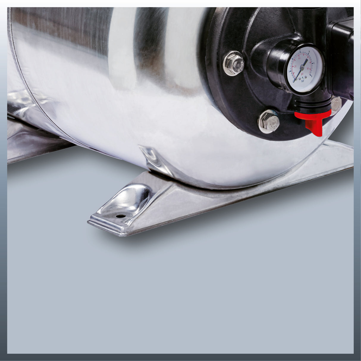 Einhell GC-WW 1250 NN vízszivattyú (1200 W, max. 5 bar, maximális áramlási sebesség 5000 l/h, max. szállítási magasság 50 m, rozsdamentes acél szivattyúház INOX)