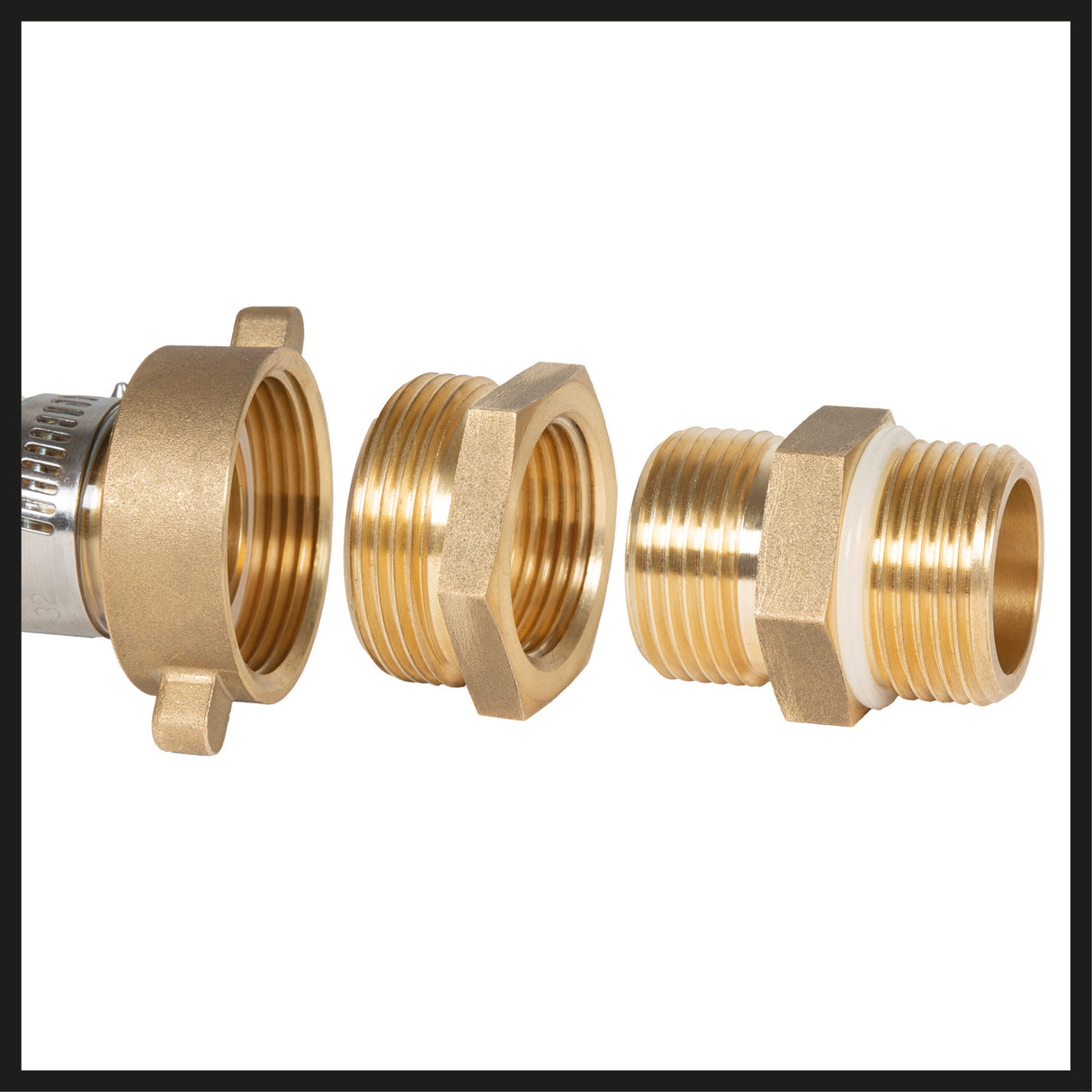 Furtun de aspiratie original Einhell 7 m, accesorii pentru pompa, lungime 4 m, racord alama 42 mm 1 1/4 inch IT, furtun ranforsat cu sarma de otel