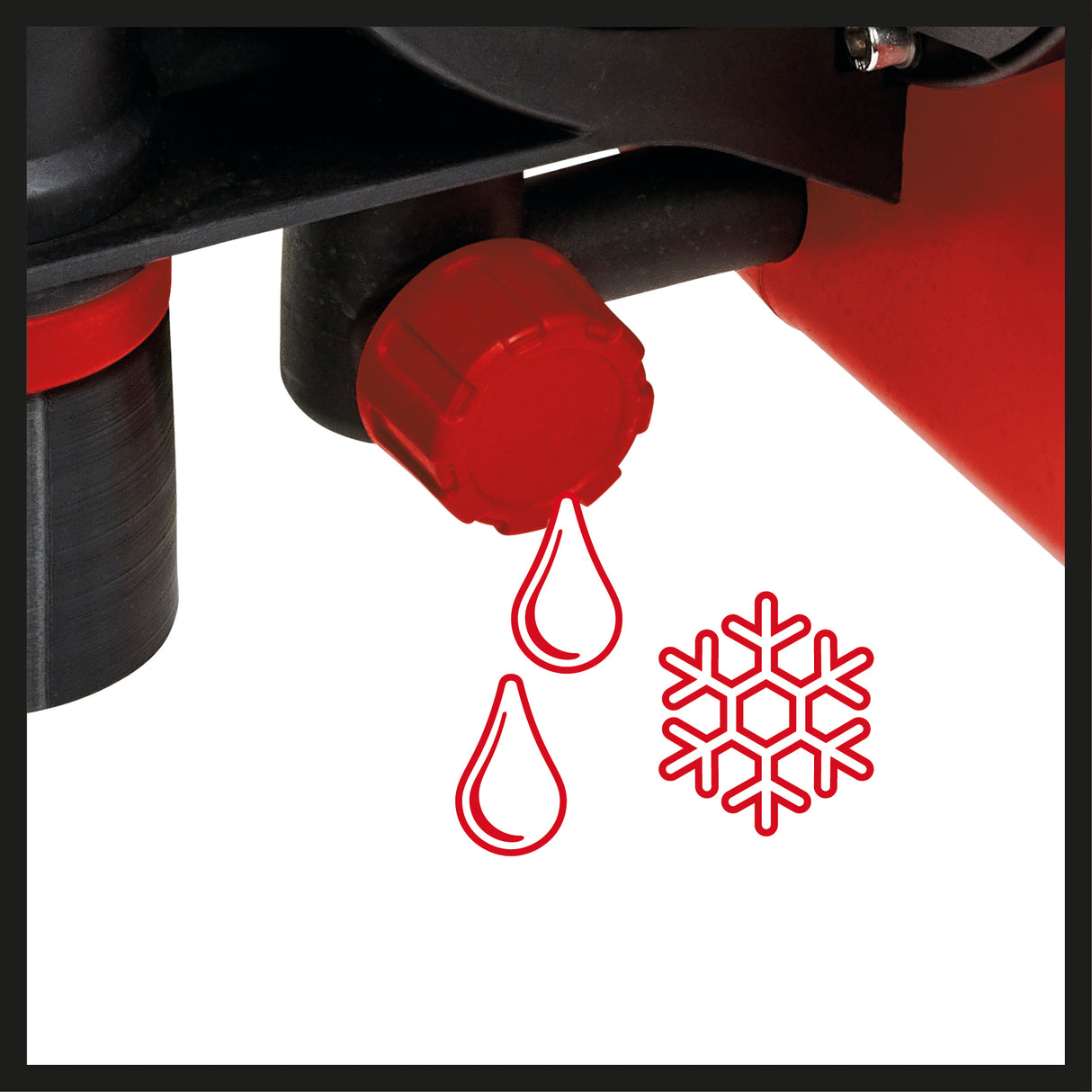 Einhell GE-AW 1042 FS háztartási vízpumpa, 1050 W, víz-/szennyeződés-/szívásjelző, szárazon futás elleni védelem, forrázás-/termosztátvédelem, egyutas szelep