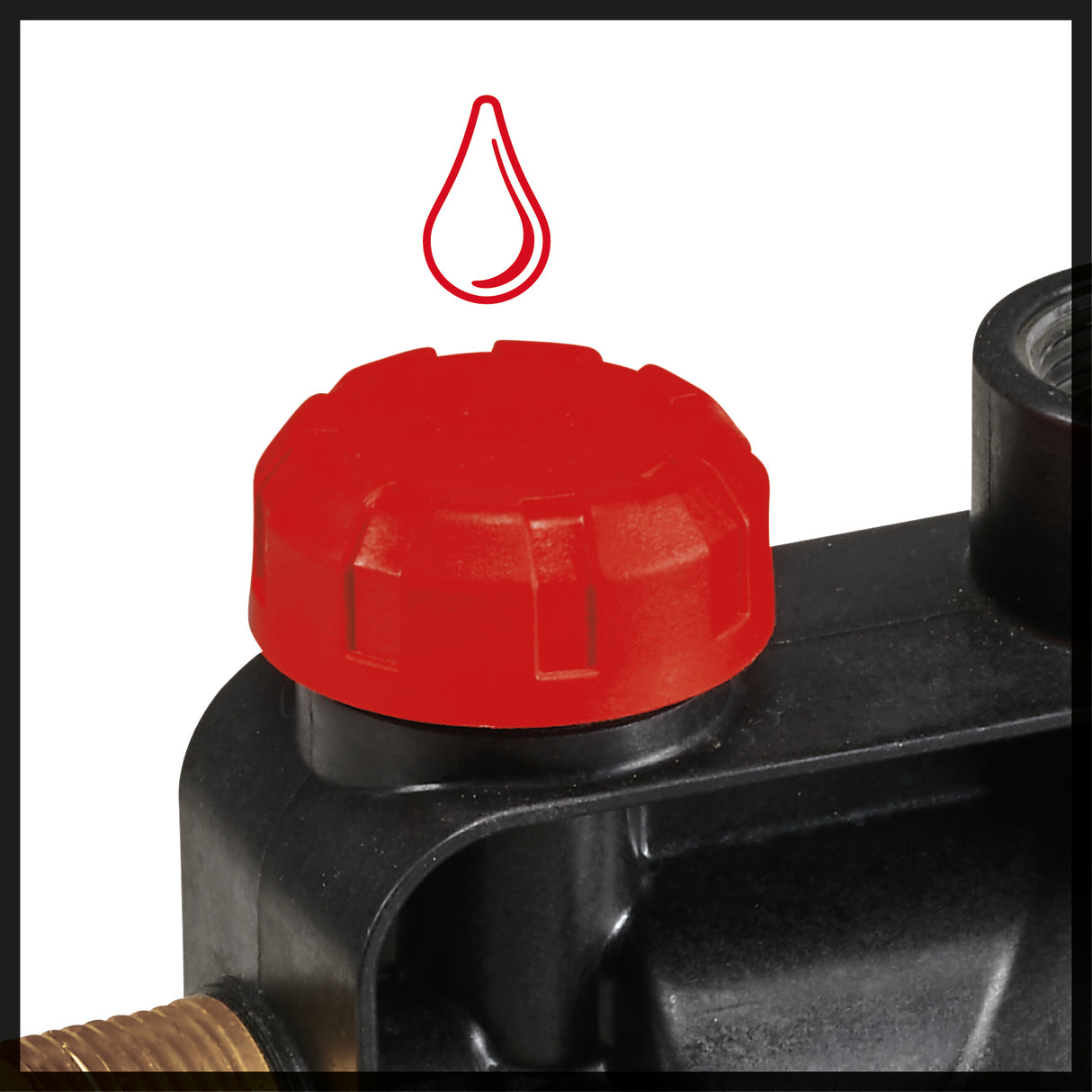 Pompa de gradina Einhell GC-GP 6040 ECO, 600W, indicator nivel apa, maner pliabil, orificiu de umplere/scurgere apa, intrerupator pornit/oprit, protectie la inghet, termostat