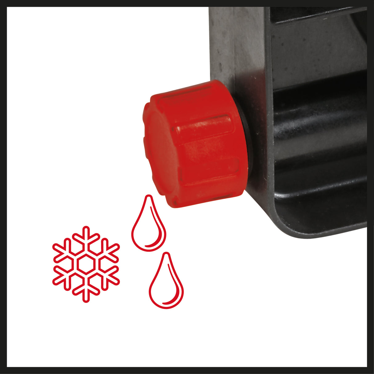 Einhell GC-GP 8042 ECO kerti szivattyú, 800 W, vízszintjelző, összecsukható fogantyú, vízbetöltő/leeresztő csavar, fagyvédelem, termosztatikus kapcsoló, be/ki kapcsoló