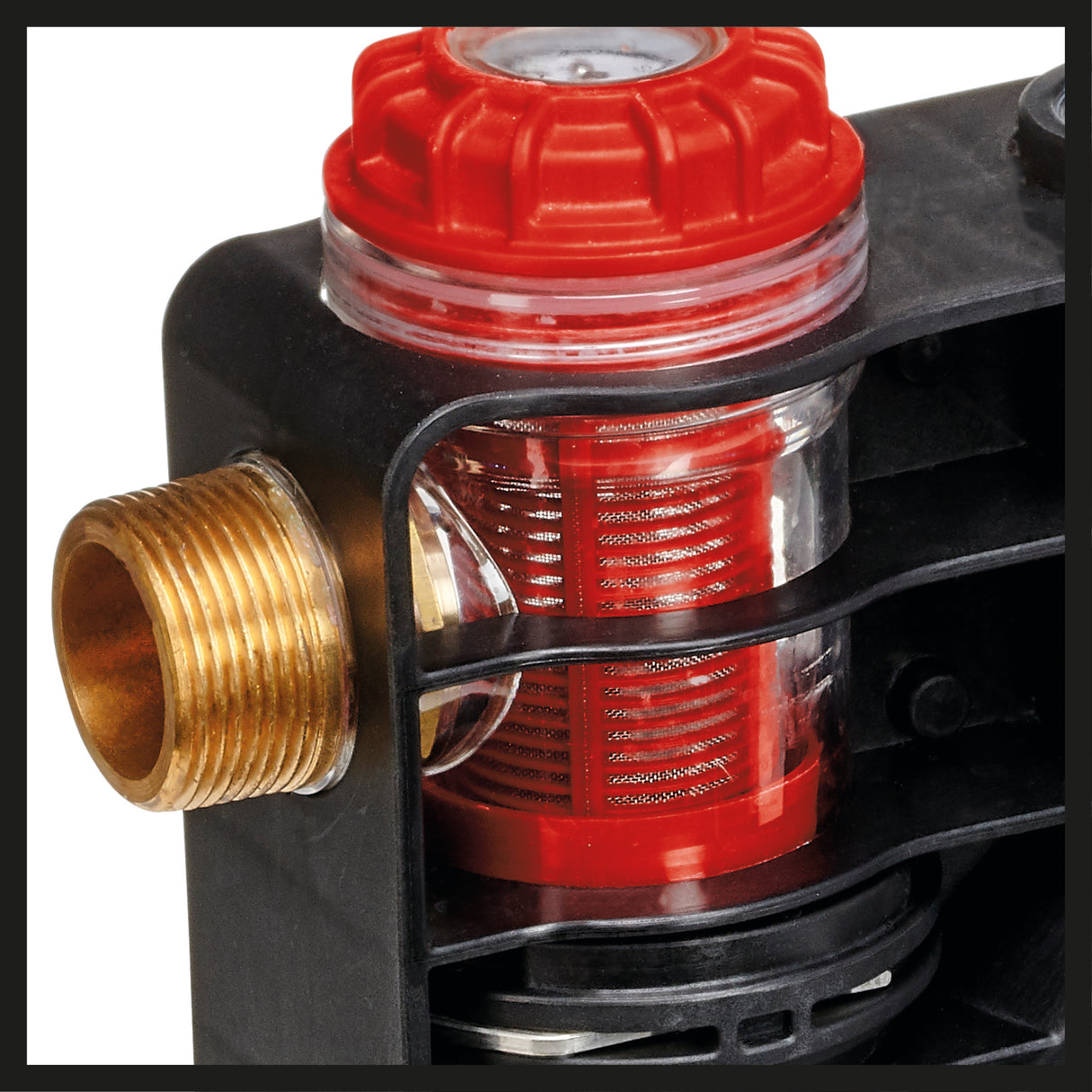 Pompa de gradina Einhell GE-GP 1246 N FS, 1.200 W, 4.600 l/h, indicator umplere cu apa/murdarie/aspiratie, protectie la mers fara apa/oparire/termica, senzor de debit cu LED