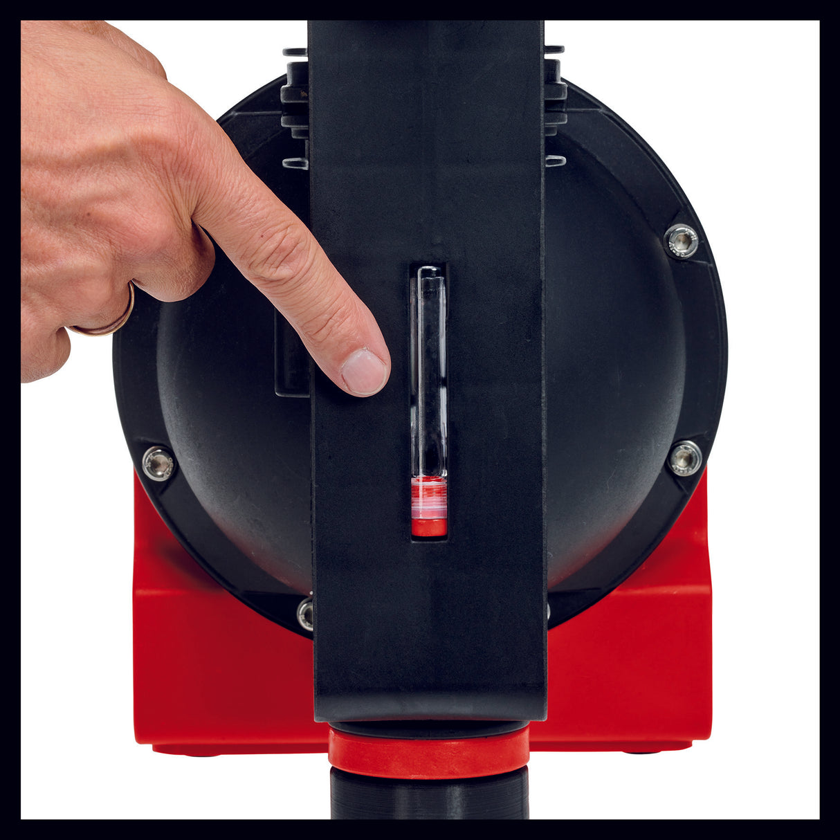 Einhell GE-GP 1145 ECO kerti szivattyú, 1100 W, víz-/szennyeződés-/szívótöltésjelzők, hő-/fagyvédelem, vízbetöltő csavar, előszűrő visszacsapó szeleppel