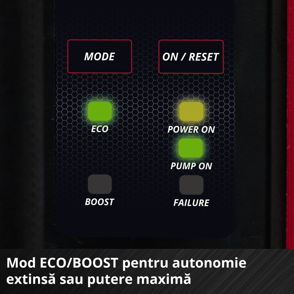 Einhell AQUINNA 36/38 F LED AUTOMATIC Power X-Change automata akkumulátoros kerti szivattyú, 36 V, max. 3800 l/h, max. szállítási magasság 37 m, automatikus funkció, ECO/BOOST, előszűrő, akkumulátor nélkül
