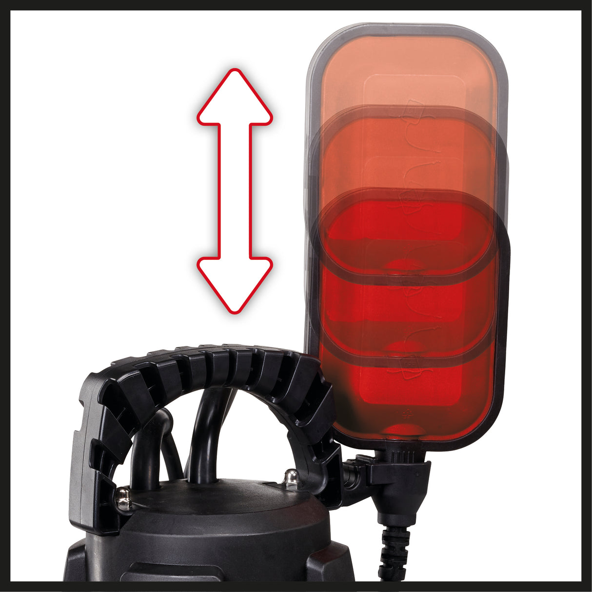 Pompa sumersibila apa murdara Einhell GC-DP 7035 LL, 700 W, aspiratie plana pana la 1 mm, debit 16.000 L/h, 0,8 bar, adancime de imersie 7 m, reglabila pentru apa murdara si curata