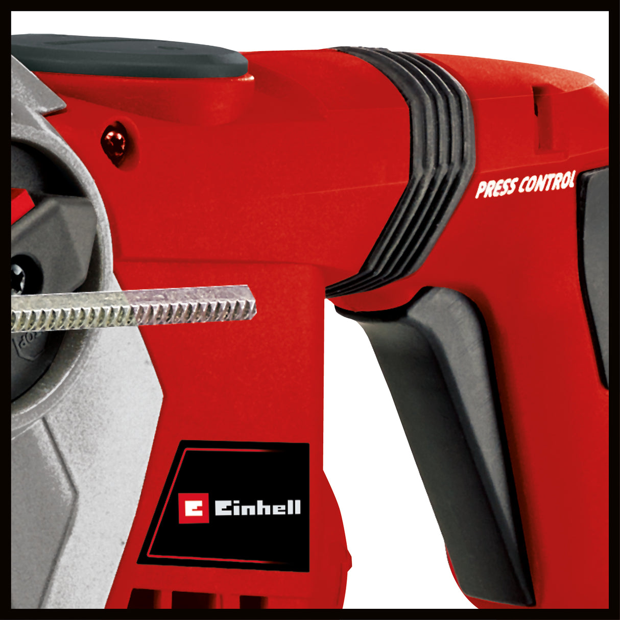 Einhell TE-RH 32 4F Kit fúrókalapács, 1250 W, 5 Joule, 32 mm-es betonfúrási kapacitás, SDS Plus, rezgéscsillapító fogantyú, elektromos dobozzal, 3 fúrófejjel, éles és lapos vésővel