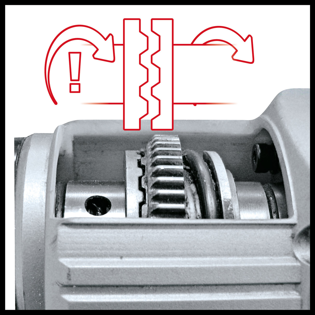 Einhell TC-RH 800 4F fúrókalapács, 800 W, 2,6 Joule, fúrás + ütvefúrás + vésés befogással/befogás nélkül, pneumatikus ütőszerkezet, SDS-Plus, folyamatos rögzítés, E-box-szal