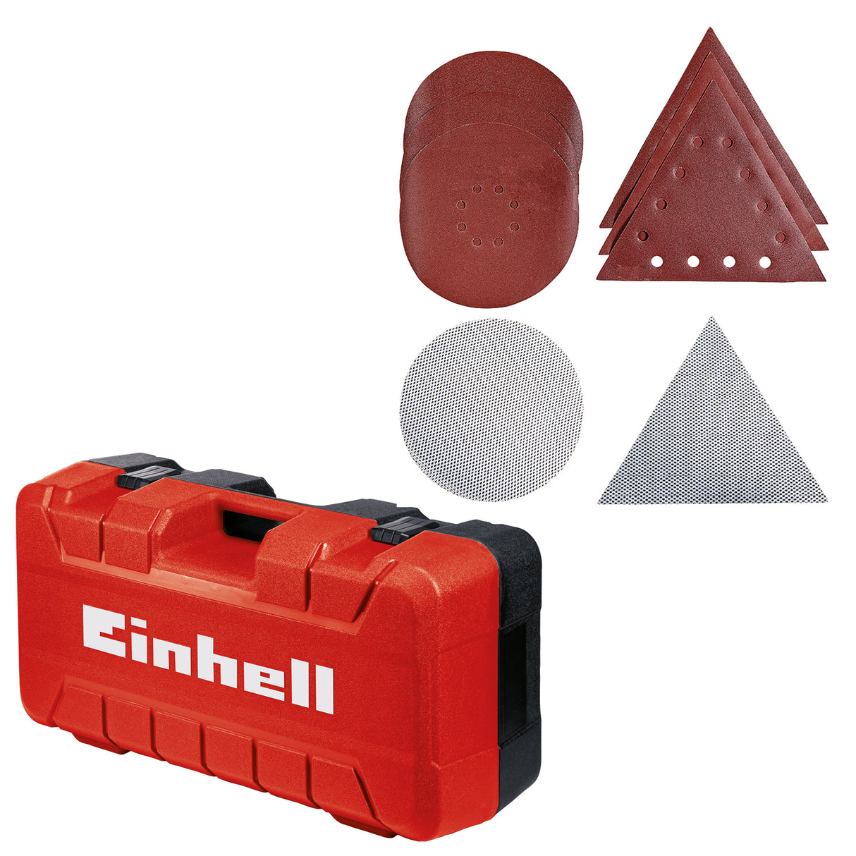 Einhell TE-DW 225 X elektromos gipszkartoncsiszoló, 750 W, cserélhető csiszolókorong, rugós perselygyűrű, teleszkópos nyél 165 cm-ig, csiszolókorongokkal + rácsos kendő dobozban