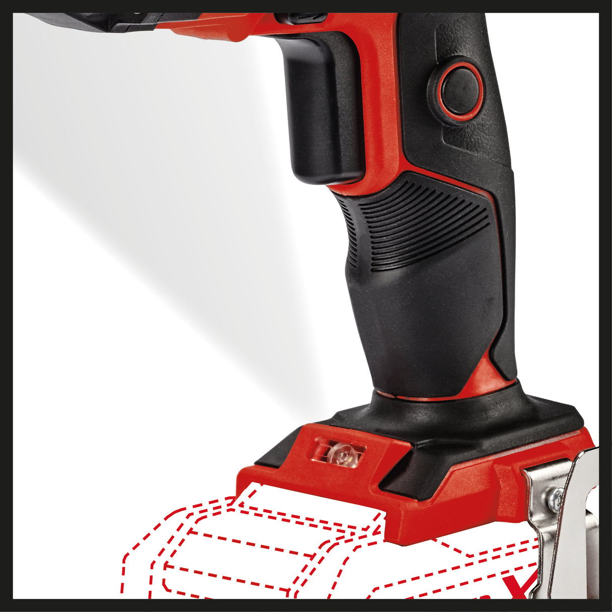 Einhell TE-DY 18 Li-Solo Power X-Change akkus gipszkarton csavarhúzó (lítium-ion, 18 V, 4000 fordulat/perc, mélységütköző, folyamatos működés, akkumulátor és töltő nélkül, elektronikai dobozban)