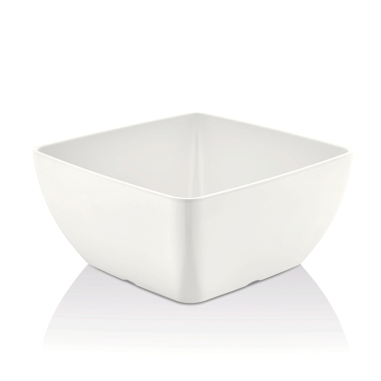 Bol pătrat din melamină, alb, 125x125x(h)65 mm Fine Dine