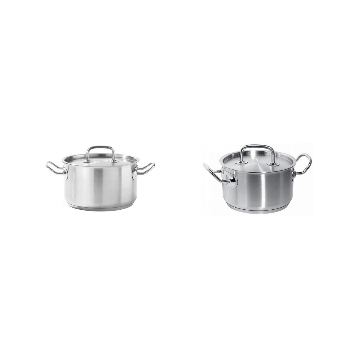 Oală medie capac 6L (24cm) + Oală capac 3.5L (20cm)