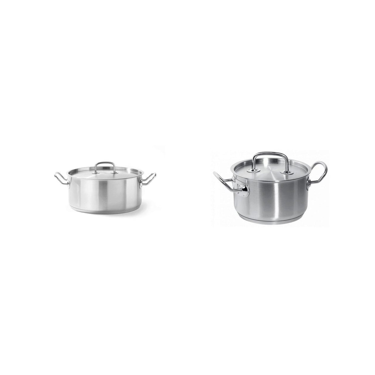Cratiță capac 5L (24cm) + Oală capac 3.5L (20cm)