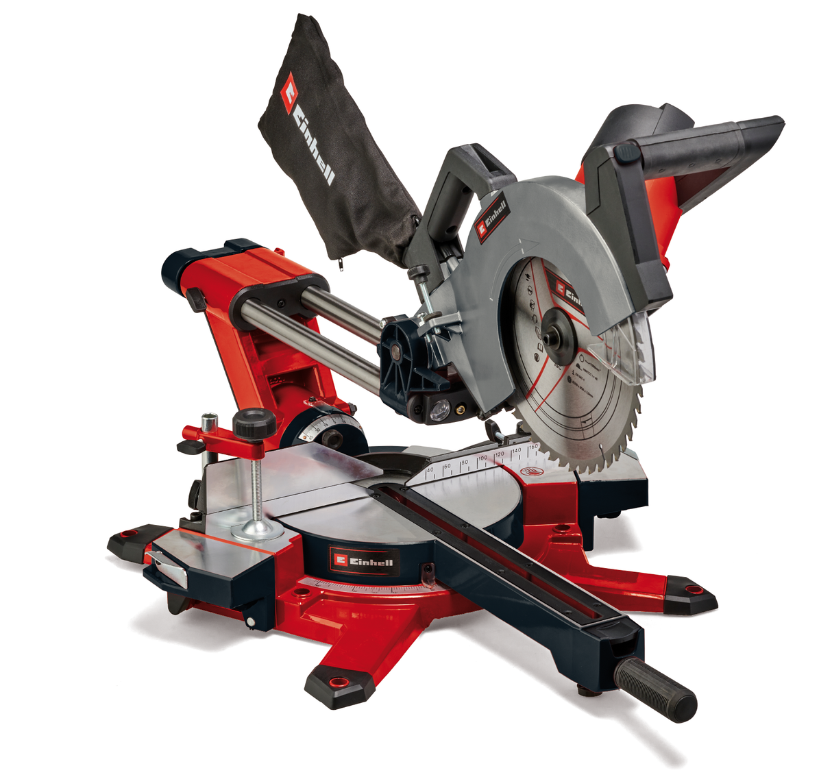 Einhell TE-SM 2534 körfűrész (1800W, 5100 1/perc, maximális vágási szélesség 340mm, maximális vágási magasság 90mm, lágyindítás, HM fűrészlappal együtt)