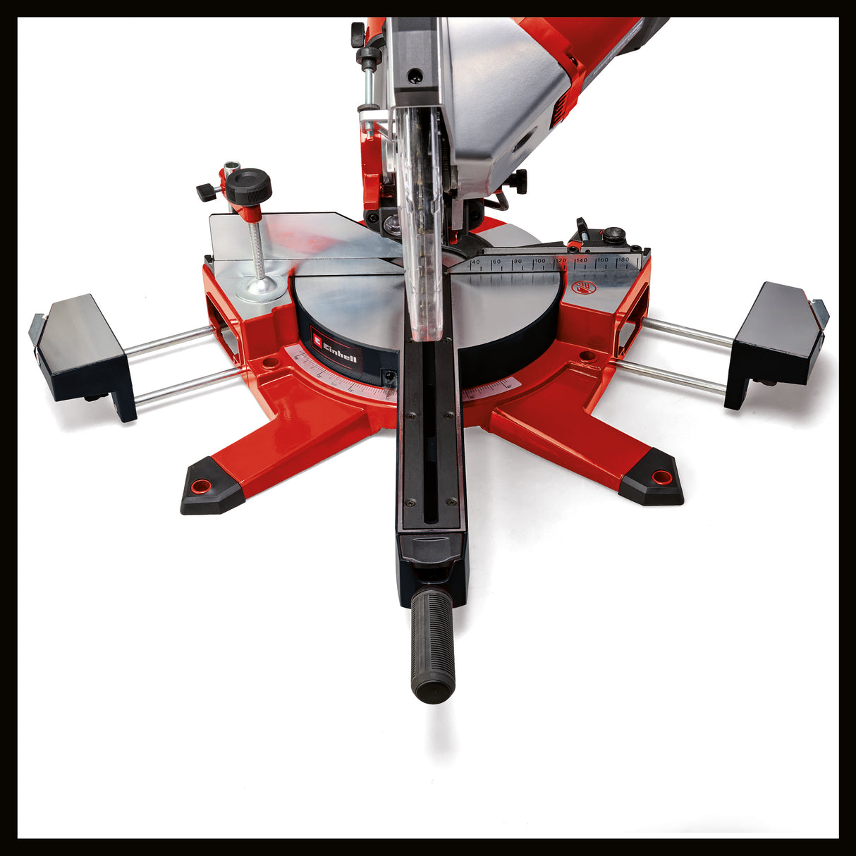 Einhell TE-SM 2534 körfűrész (1800W, 5100 1/perc, maximális vágási szélesség 340mm, maximális vágási magasság 90mm, lágyindítás, HM fűrészlappal együtt)