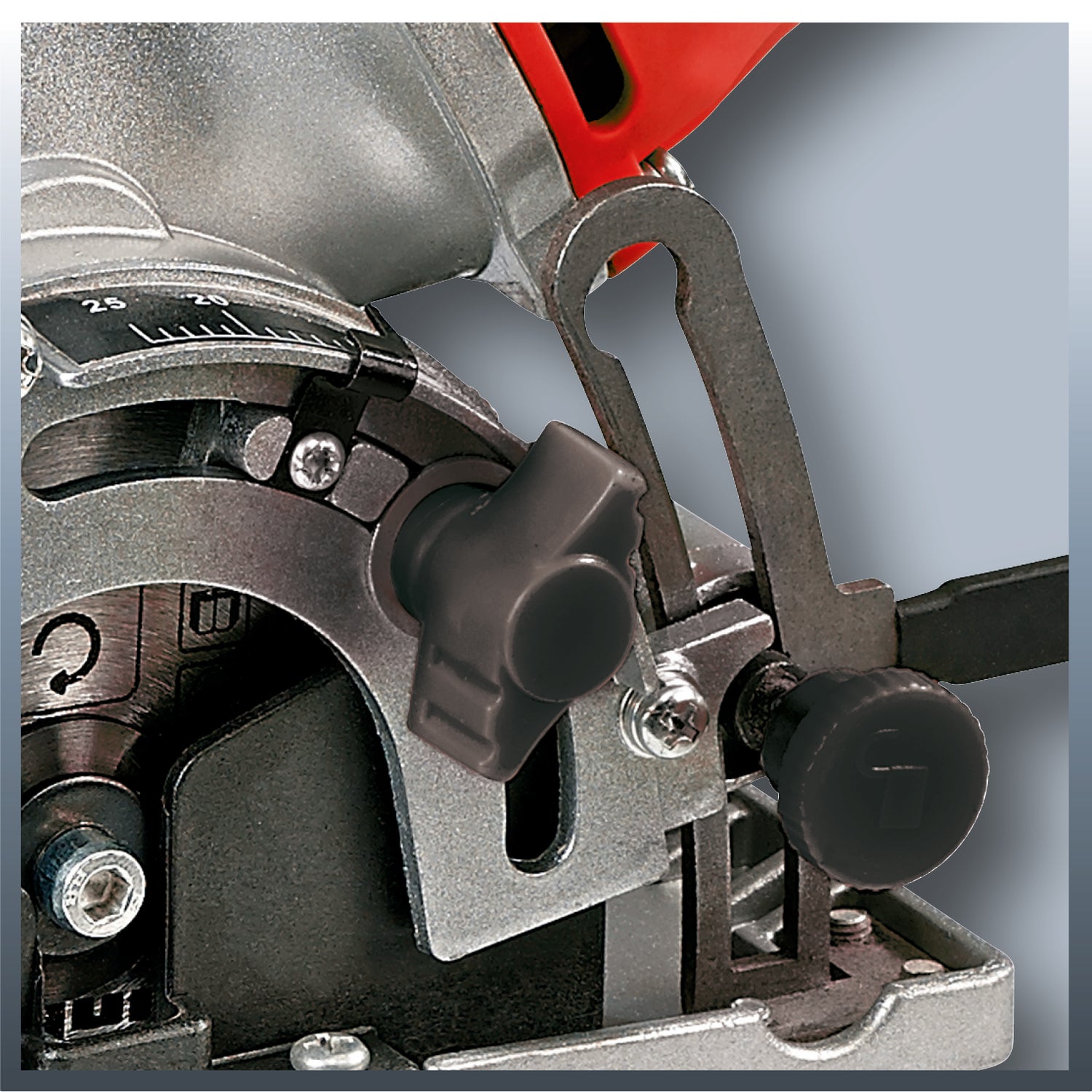 Einhell TC-CS 860/1 Kit - Körfűrész, 450 W, 85x10 mm, műanyag koffer, tartozékok