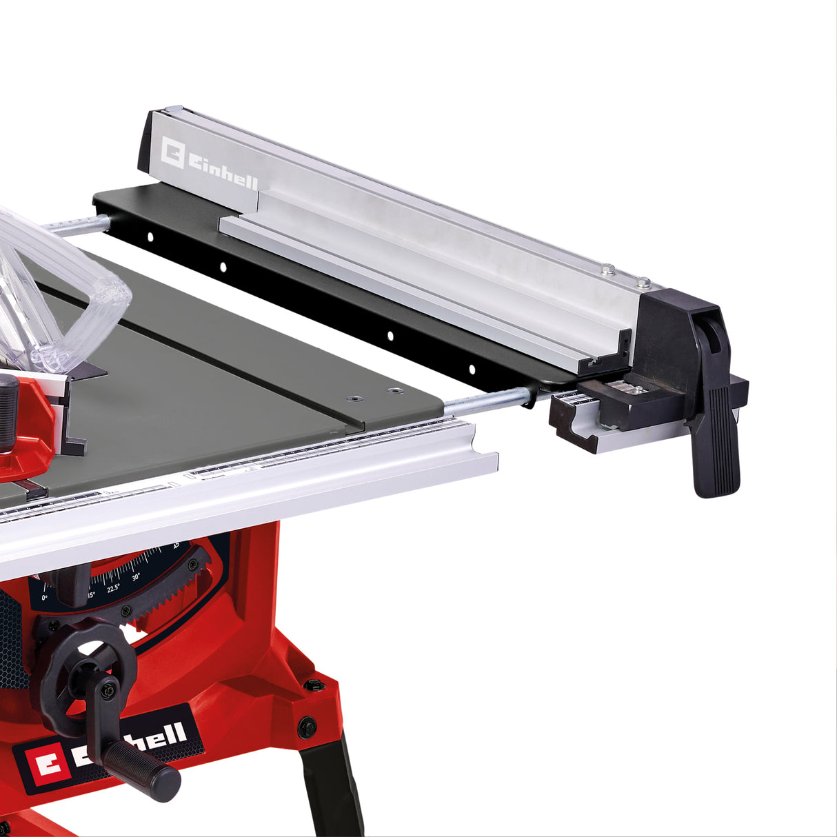 Einhell TC-TS 2225 U asztali körfűrész, 2200 W, vágási magasság 80 mm, fűrészlap Ø 254 mm, asztalhosszabbító, szögütköző, párhuzamos ütköző, tolórúd, alapkeret