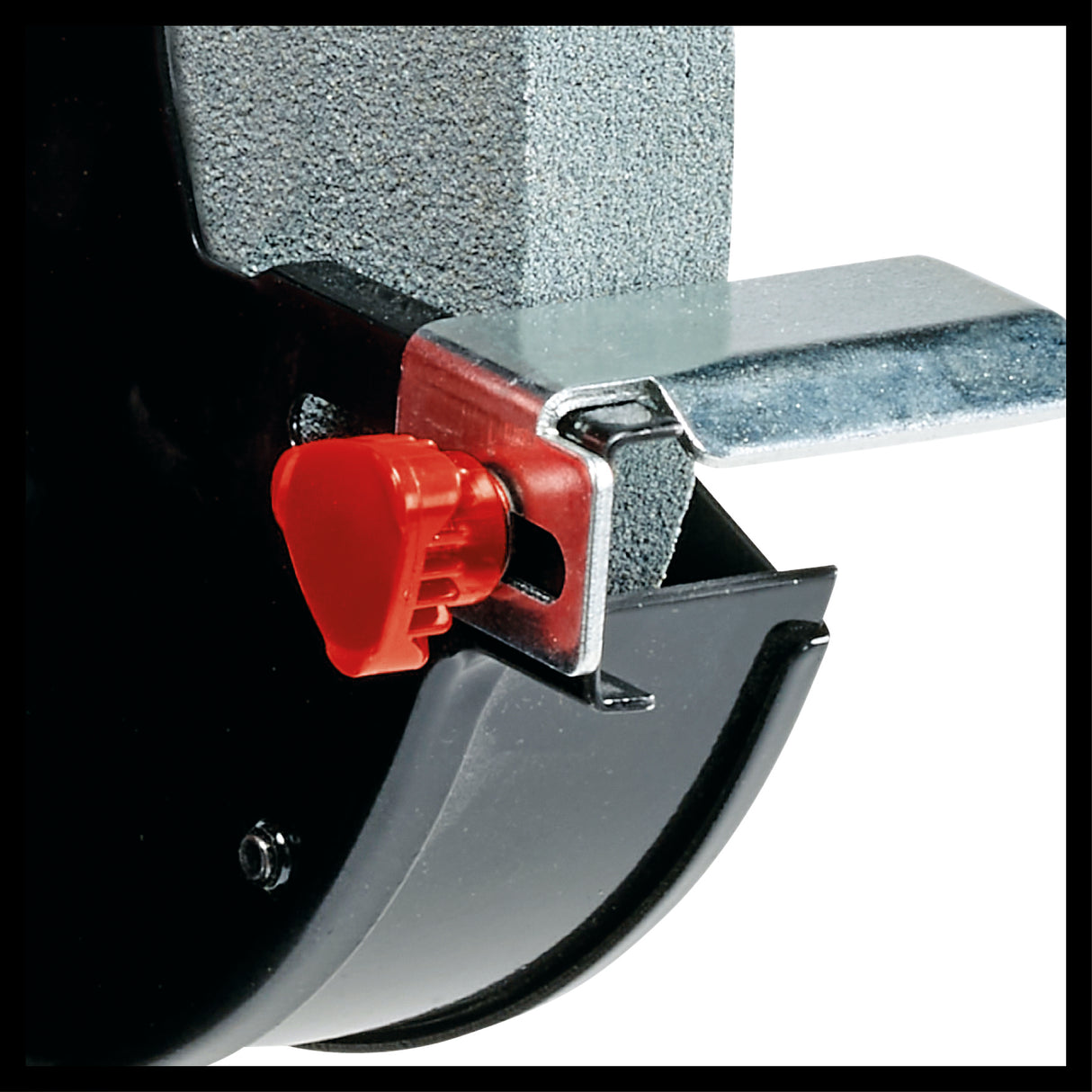 Polizor de banc cu disc dublu Einhell TC-BG 200 L (pentru corectii minore si majore, lumina flexibila, suporturi de lucru mari + reglabile, incl. disc de slefuit/slefuit grosier/fin K36/K60