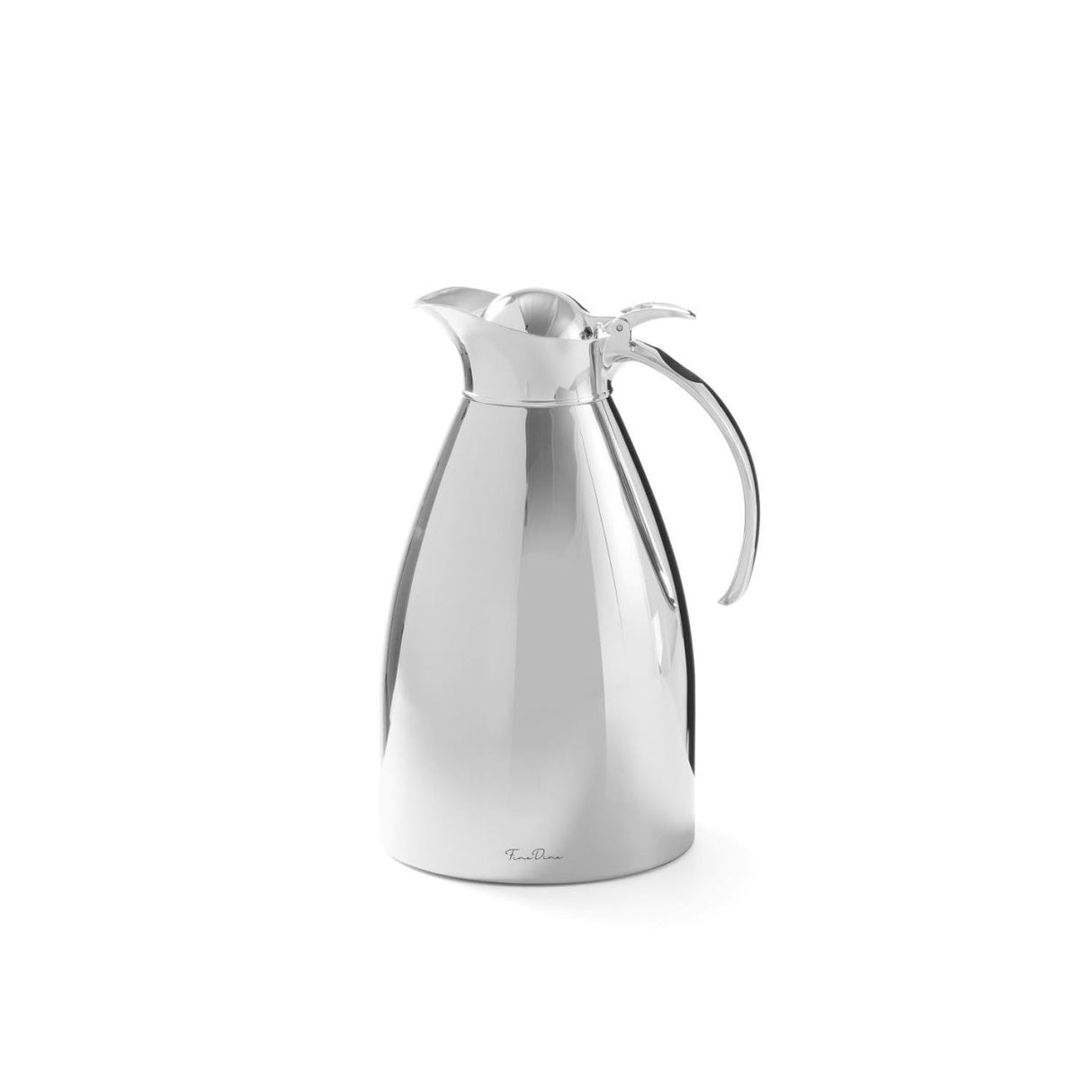 Cana termos eleganta, 1lt, Hendi, pereti dubli din inox, capacitate izolare mare, 136x188 mm