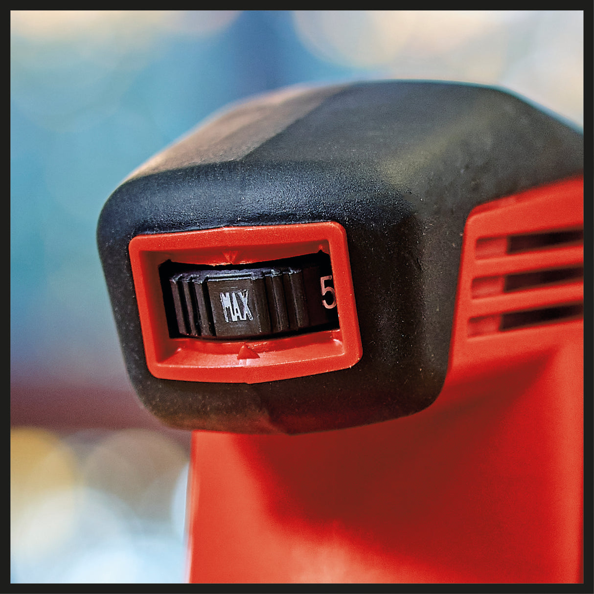 Einhell TE-OS 2520 E rezgőcsiszoló, 250 W, 115x230 mm, sebességszabályozás, szívóadapter, P120 csiszolópapír
