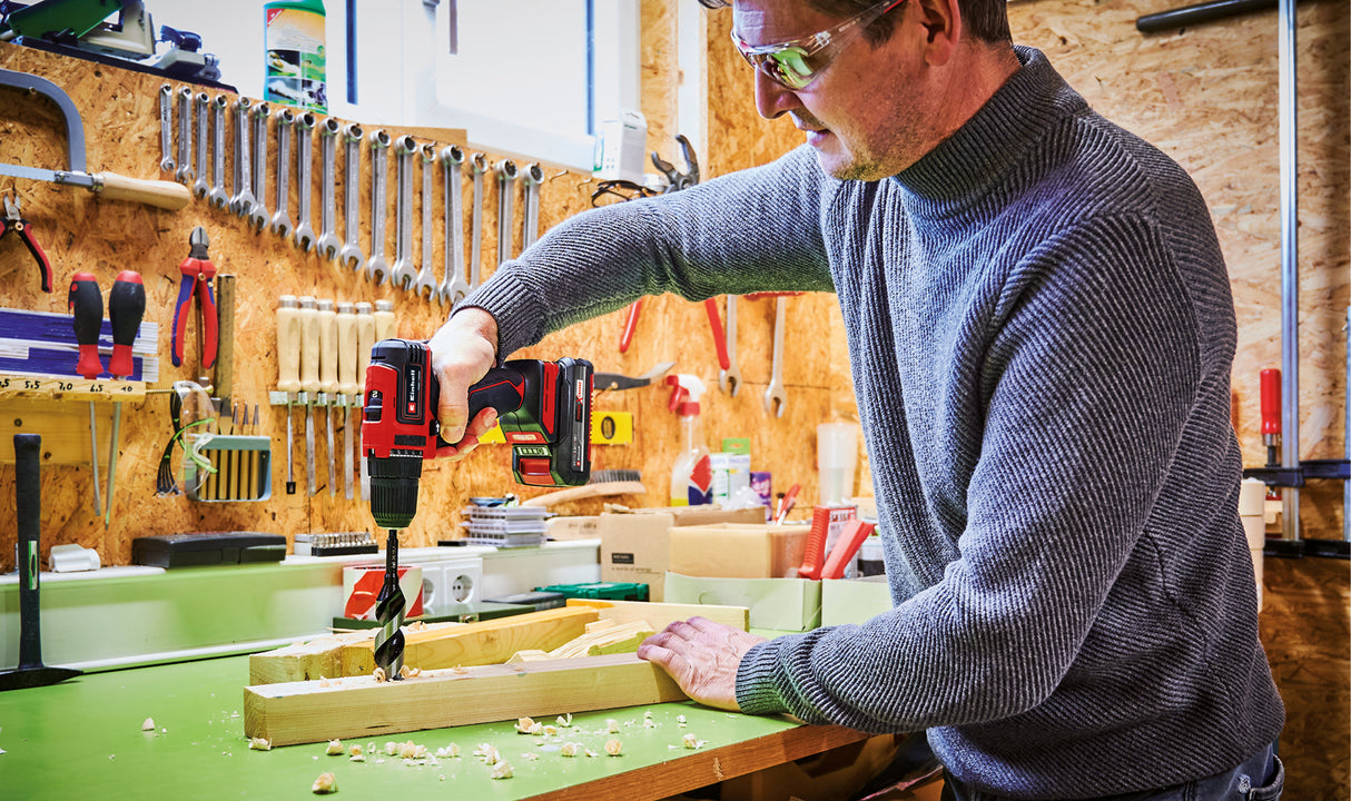 Einhell TE-CD 18/40 Li BL akkus fúró-csavarozó - Solo Power X-Change, Li-ion, 18 V, 40 Nm, szénkefe nélküli motor, elektronikus fordulatszám-szabályozás, akkumulátor és töltő nélkül szállítjuk