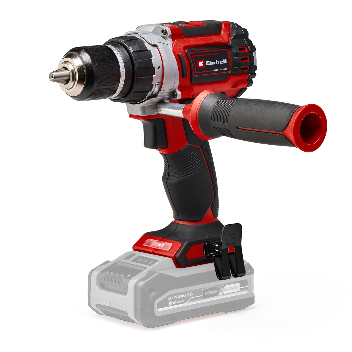 Einhell Professional TP-CD 18/60 Li BL - Solo Power X-Change akkus fúró-csavarozó, Li-ion, 18 V, szénkefe nélküli motor, 13 mm-es fém fúrótokmány, 2 sebességes hajtómű, akkumulátor és töltő nélkül szállítjuk