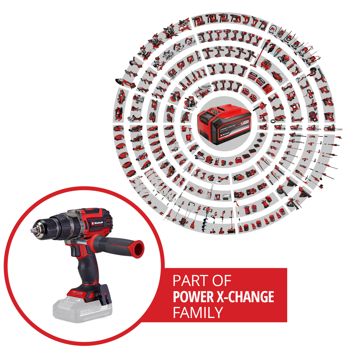 Einhell Professional TP-CD 18/70 Li-i BL akkus ütvefúró - Solo (18 V, szénkefe nélküli, 70 Nm, ütőfunkció, 13 mm-es tokmány, 2 sebességfokozat, akkumulátor nélkül)