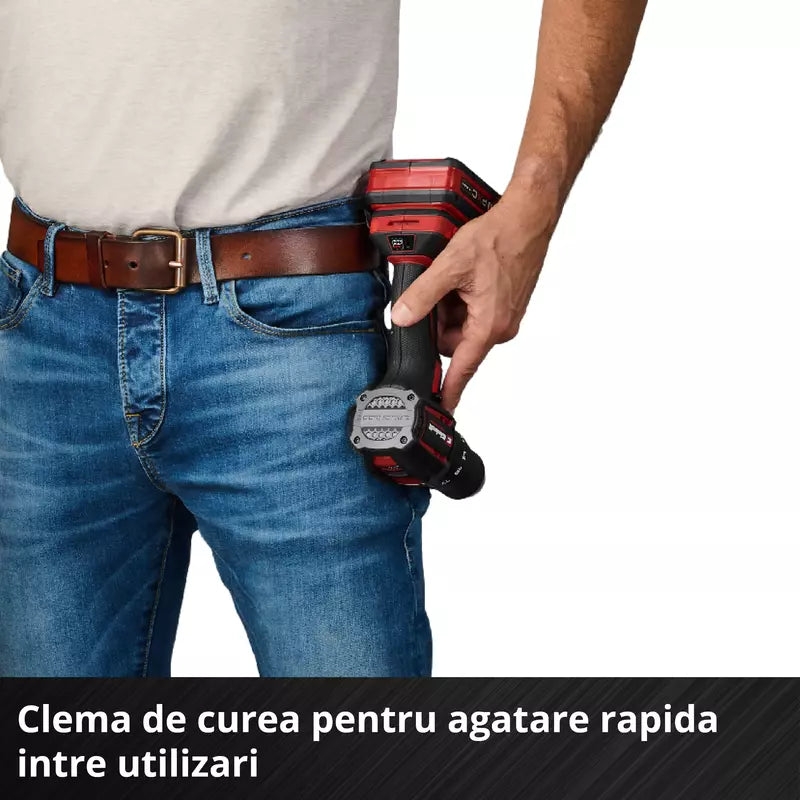 Masina de gaurit cu percutie pe acumulator Einhell Professional TP-CD 18/70-C Li-i BL - Solo Power X-Change,18 V, brushless, 70 Nm, anti-kickback, mandrina 13 mm, 2 viteze, fara baterie - imagine 11