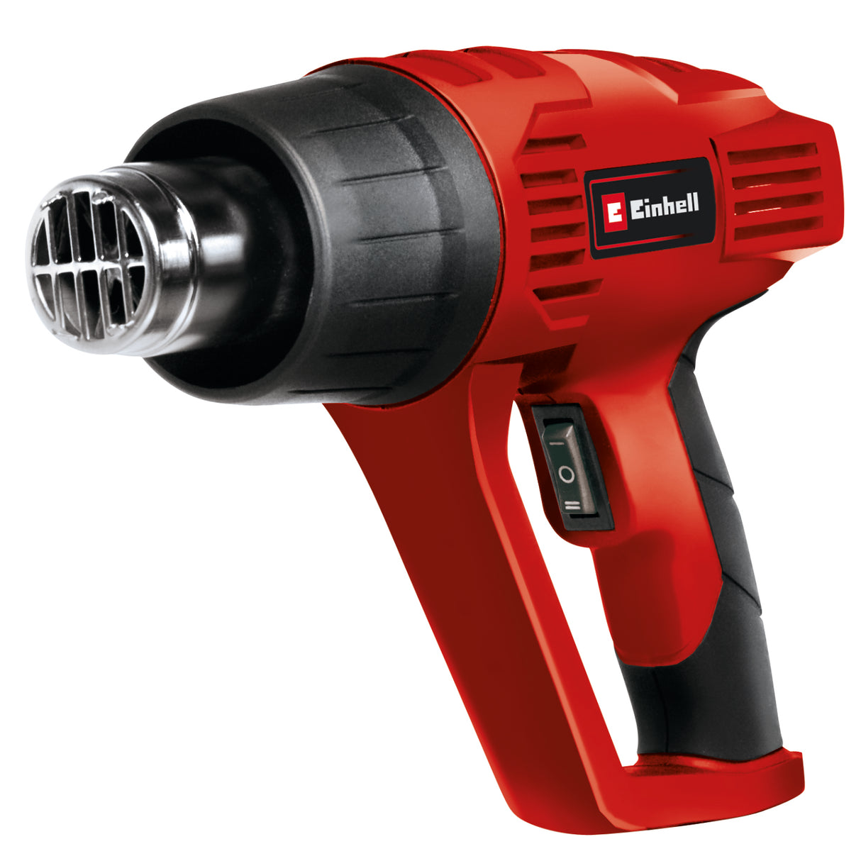 Pistol cu aer cald Einhell TH-HA 2000/1, 2000 W, 2 setari de temperatura 350°/550°C, protectie la supraincalzire, incl. 4 duze si raclete de vopsea