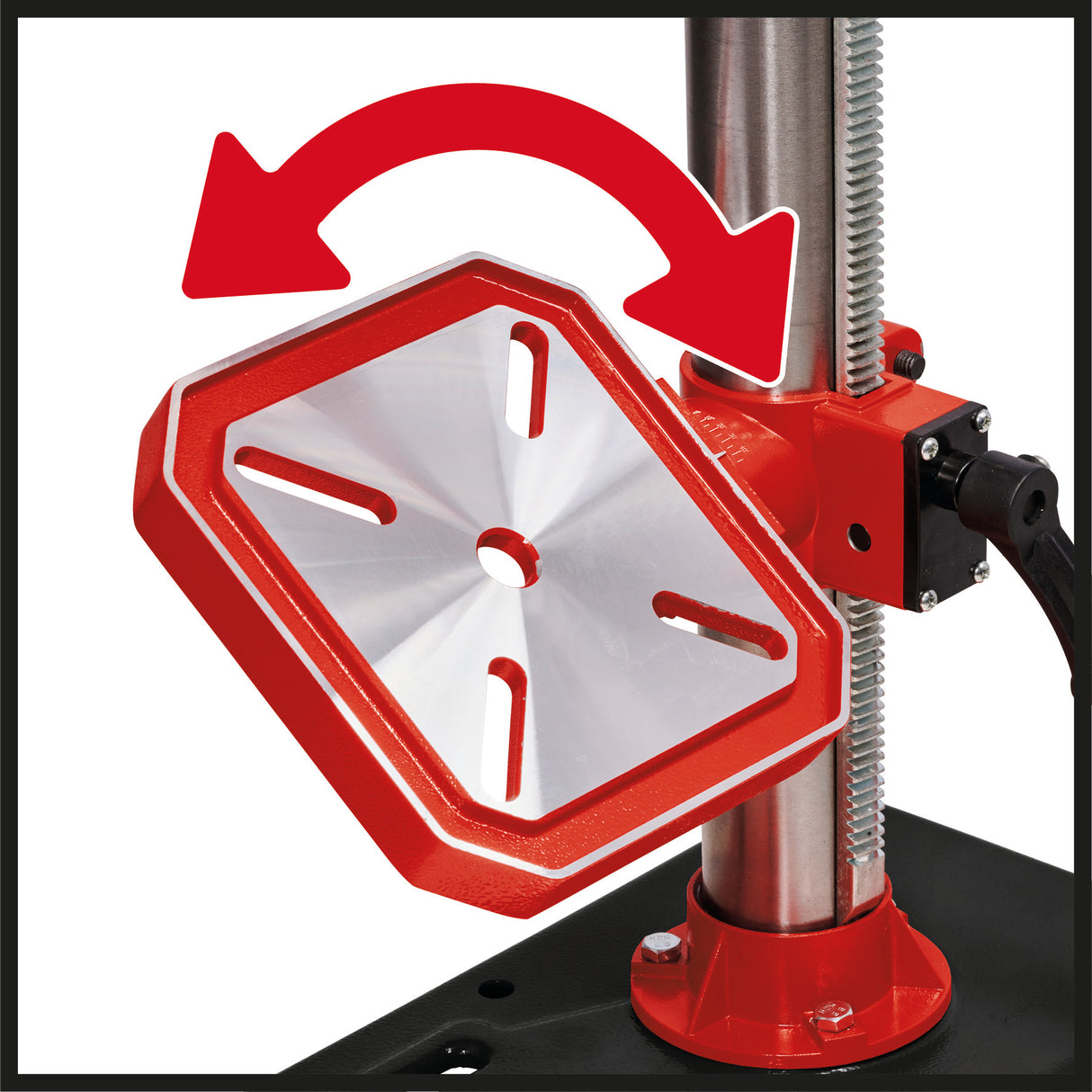 Masina de gaurit de banc Einhell TC-BD 630/1, 630 W, adancime de gaurire max. 60 mm, opritor reglabil pentru adancimea de gaurire, diametru de gaurire max. 16 mm