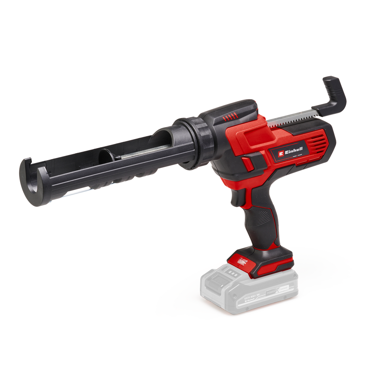 Einhell TE-SG 18/10 Li-Solo Power X-Change akkus szilikon pisztoly (18 V, 310 ml-es tubusokhoz, akár 2000 N, állítható sebesség, akkumulátor nélkül)